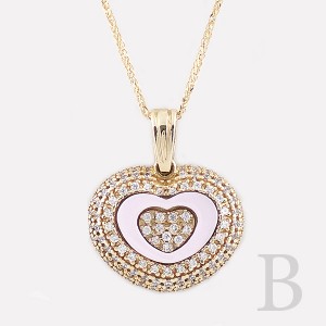 Μενταγιόν καρδιά